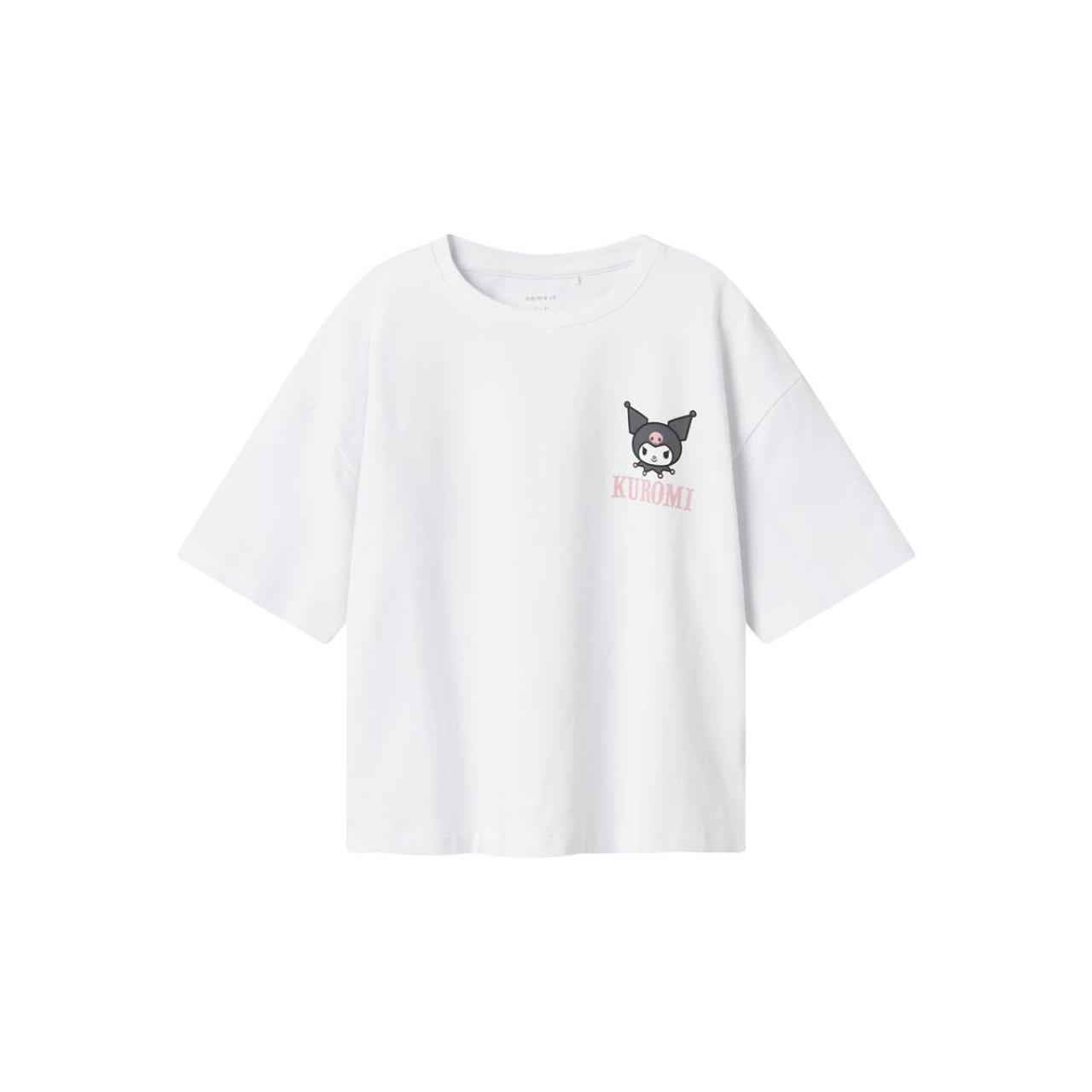 Μπλούζα μακό Kuromi κορίτσι name it-13245742-Bright White