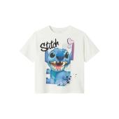 Μπλούζα μακό Stitch κορίτσι name it-13238482-Cloud Dancer