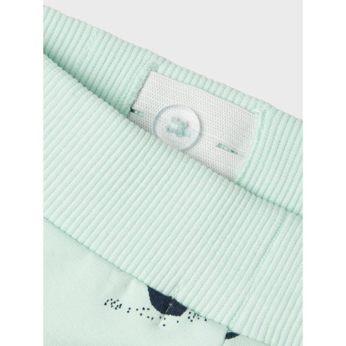 Βερμούδα φούτερ αγόρι name it-13243287-Honeydew