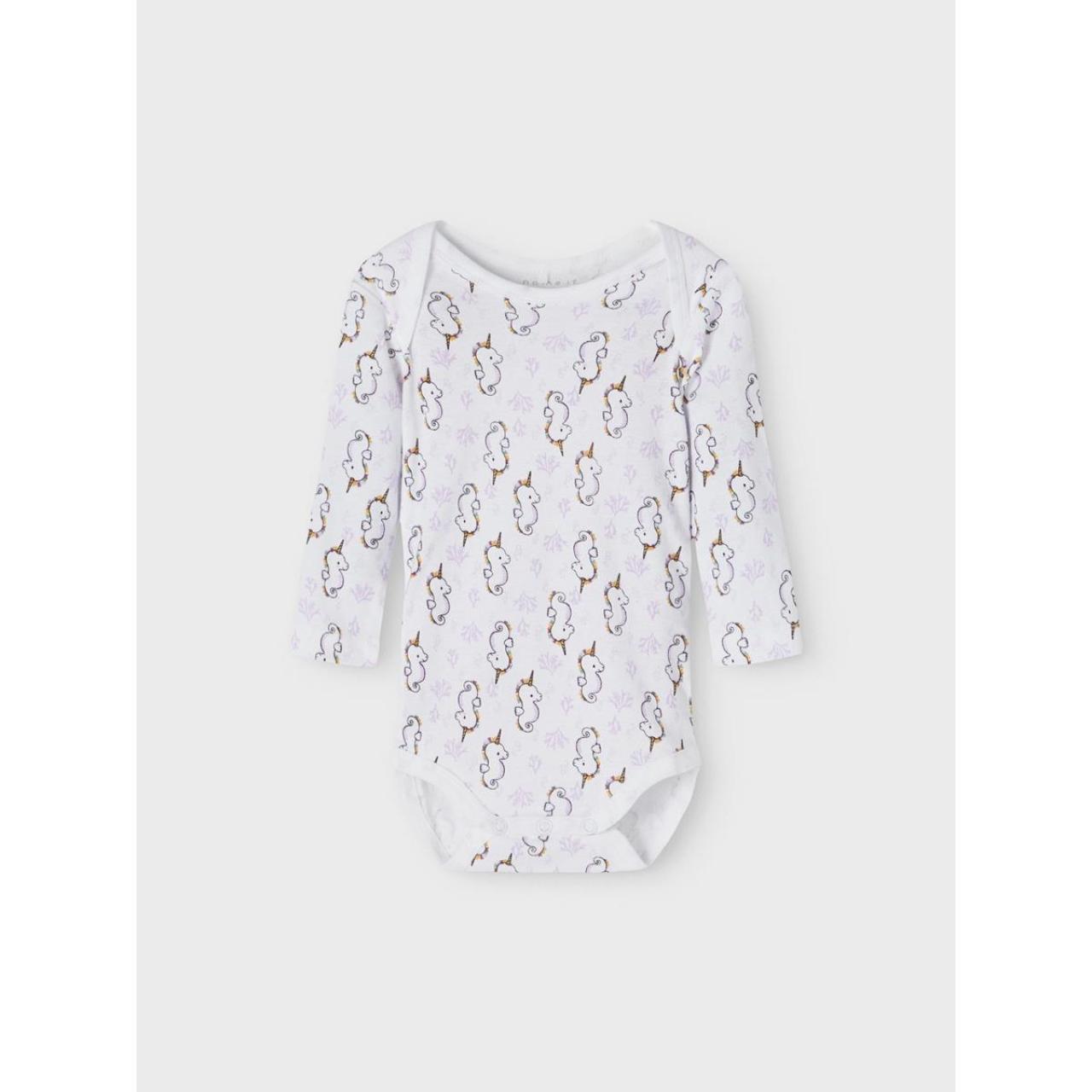 Σετ 3 τεμ. φορμάκια μπεμπέ Name it-13192795-LAVENDULA-organic cotton φωτογραφία