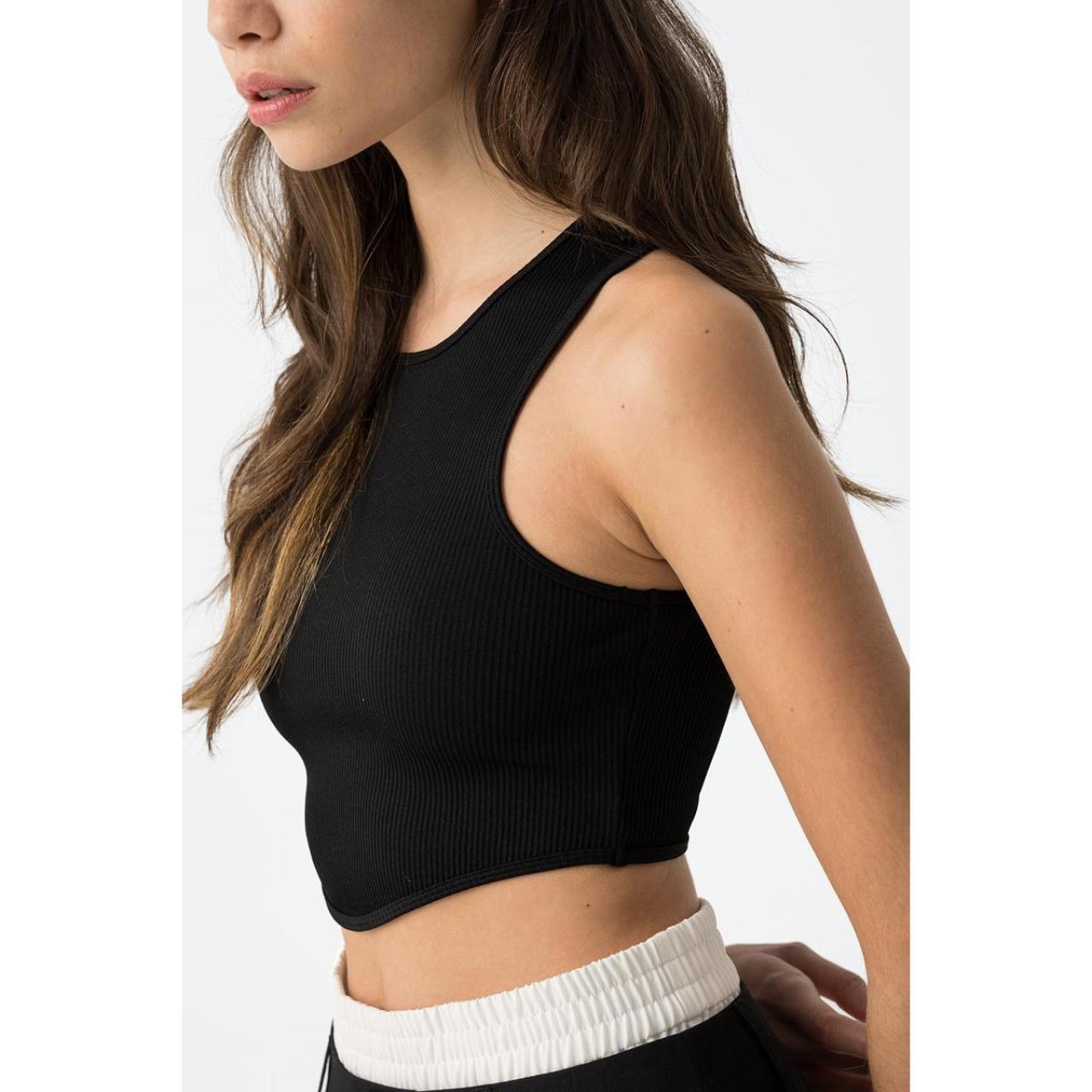 Μπλούζα μακό ριμπ κορίτσι Tiffosi-10059102-000-Black