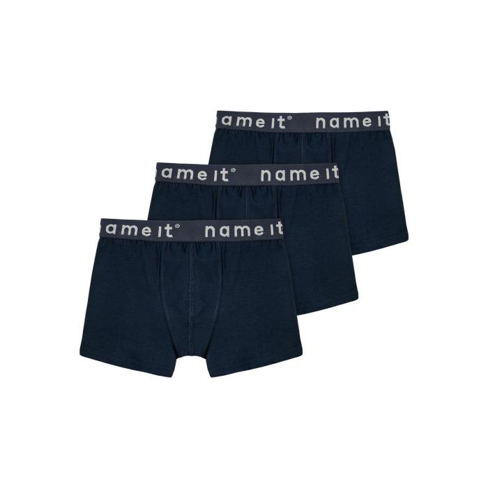 Εσώρουχα μπόξερ 3 pack αγόρι name it-13208836-Dark Sapphire