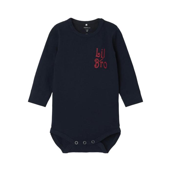 Φορμάκι εσώρουχο unisex name it-13240546-Navy Blazer-organic cotton