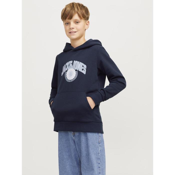 Μπλούζα φούτερ αγόρι Jack & Jones-12266761-Sky Captain