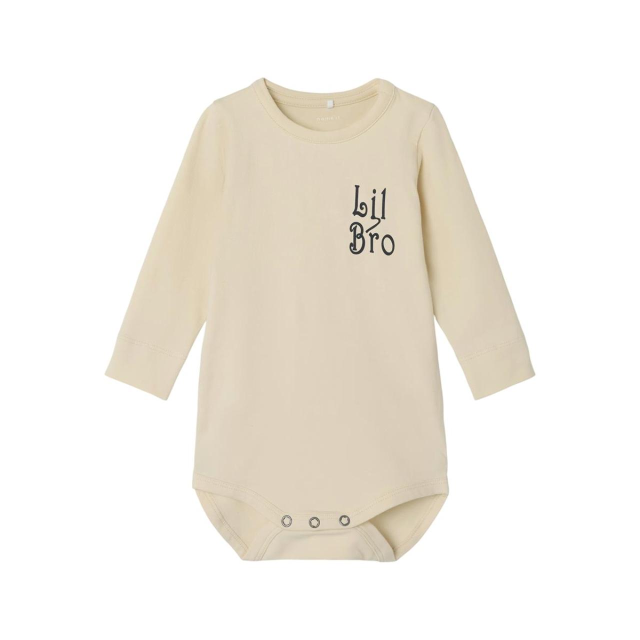 Name it Φορμάκι εσώρουχο unisex name it-13240546-White Swan-organic cotton