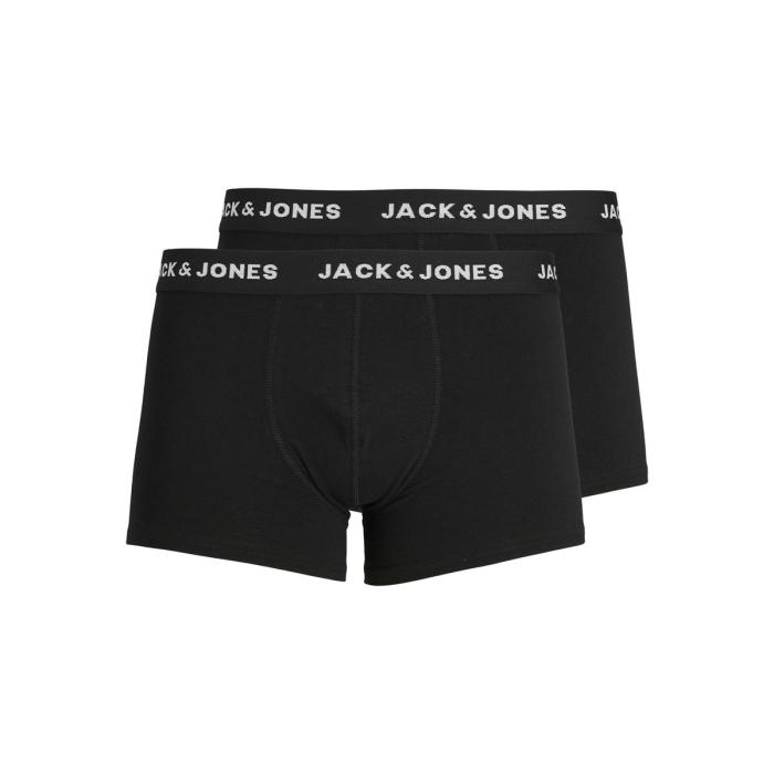 Εσώρουχα μπόξερ 2 pack αγόρι JACK & JONES-12275596-Black