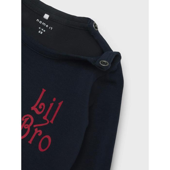 Φορμάκι εσώρουχο unisex name it-13240546-Navy Blazer-organic cotton