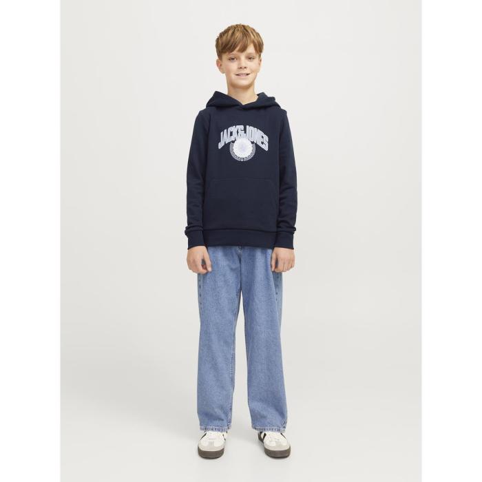 Μπλούζα φούτερ αγόρι Jack & Jones-12266761-Sky Captain