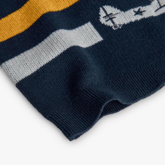 Μπλούζα πλεκτή αγόρι Boboli-712314-2440-Navy
