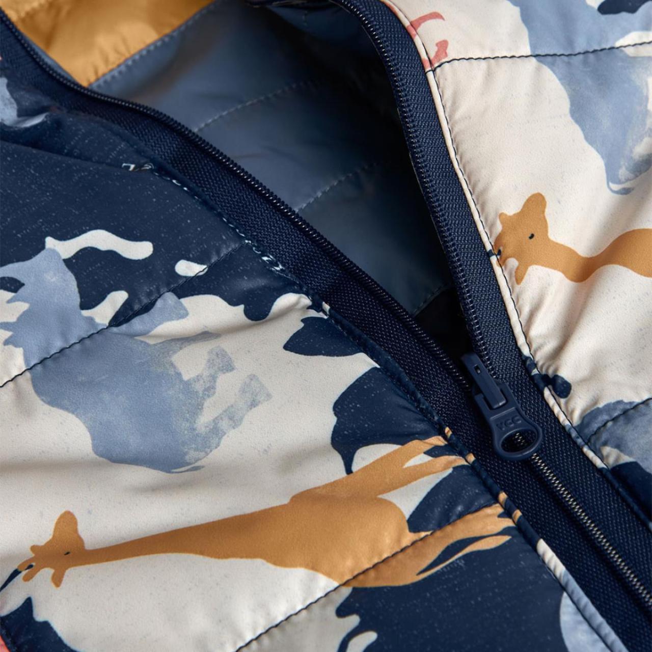 Μπουφάν διπλής όψης αγόρι Boboli-302173-2440-Navy φωτογραφία