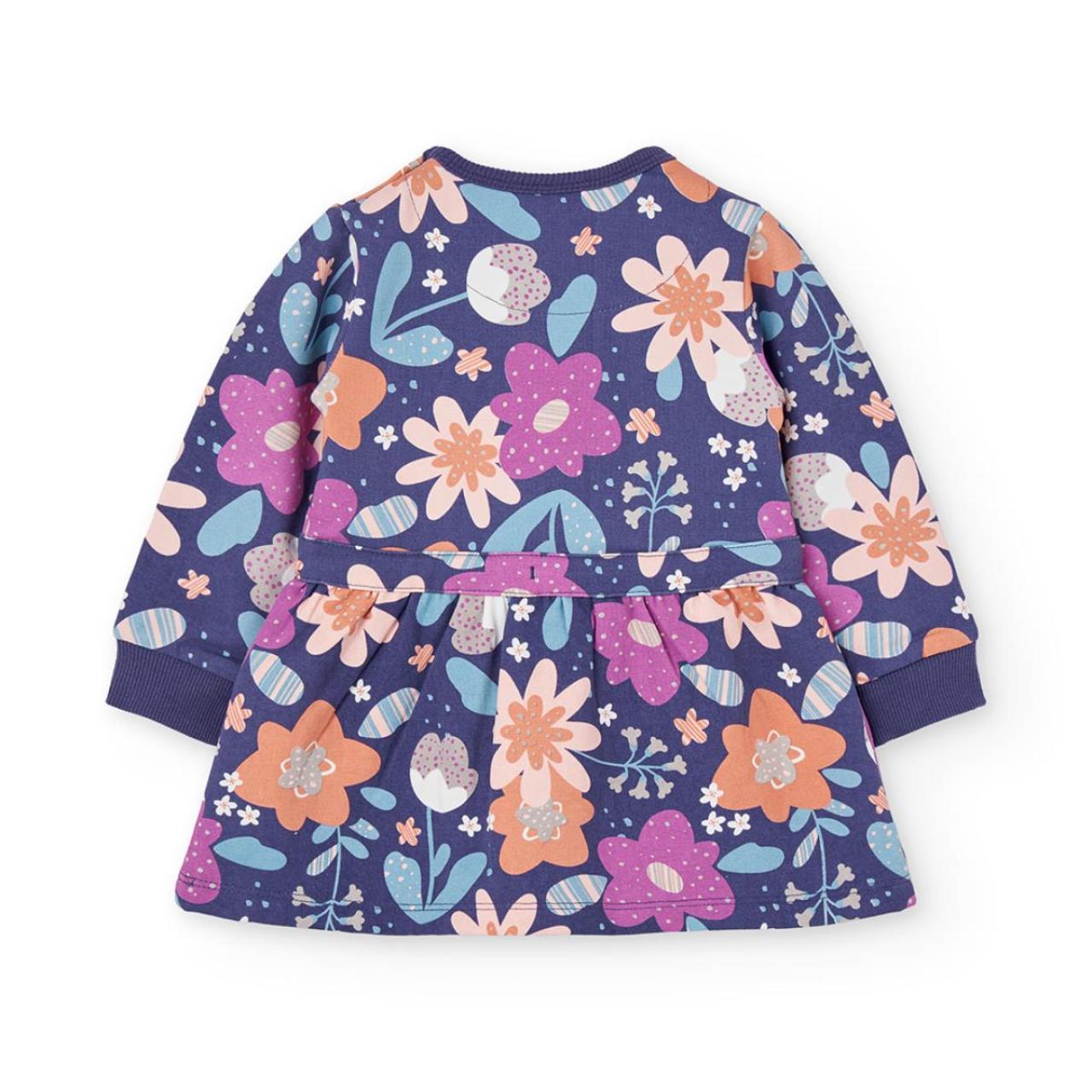 Φόρεμα φούτερ κορίτσι Boboli-222095-9753-Purple φωτογραφία