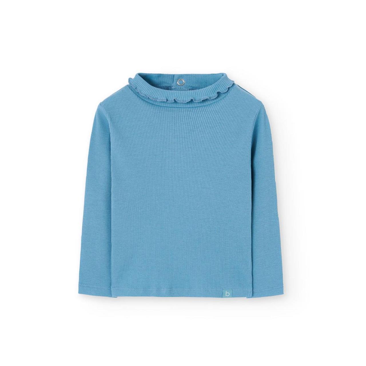 BOBOLI Μπλούζα ριμπ κορίτσι Boboli-292070-4732-Blue