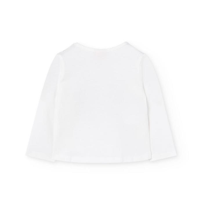 Μπλούζα μακό κορίτσι Boboli-202105-1111-White