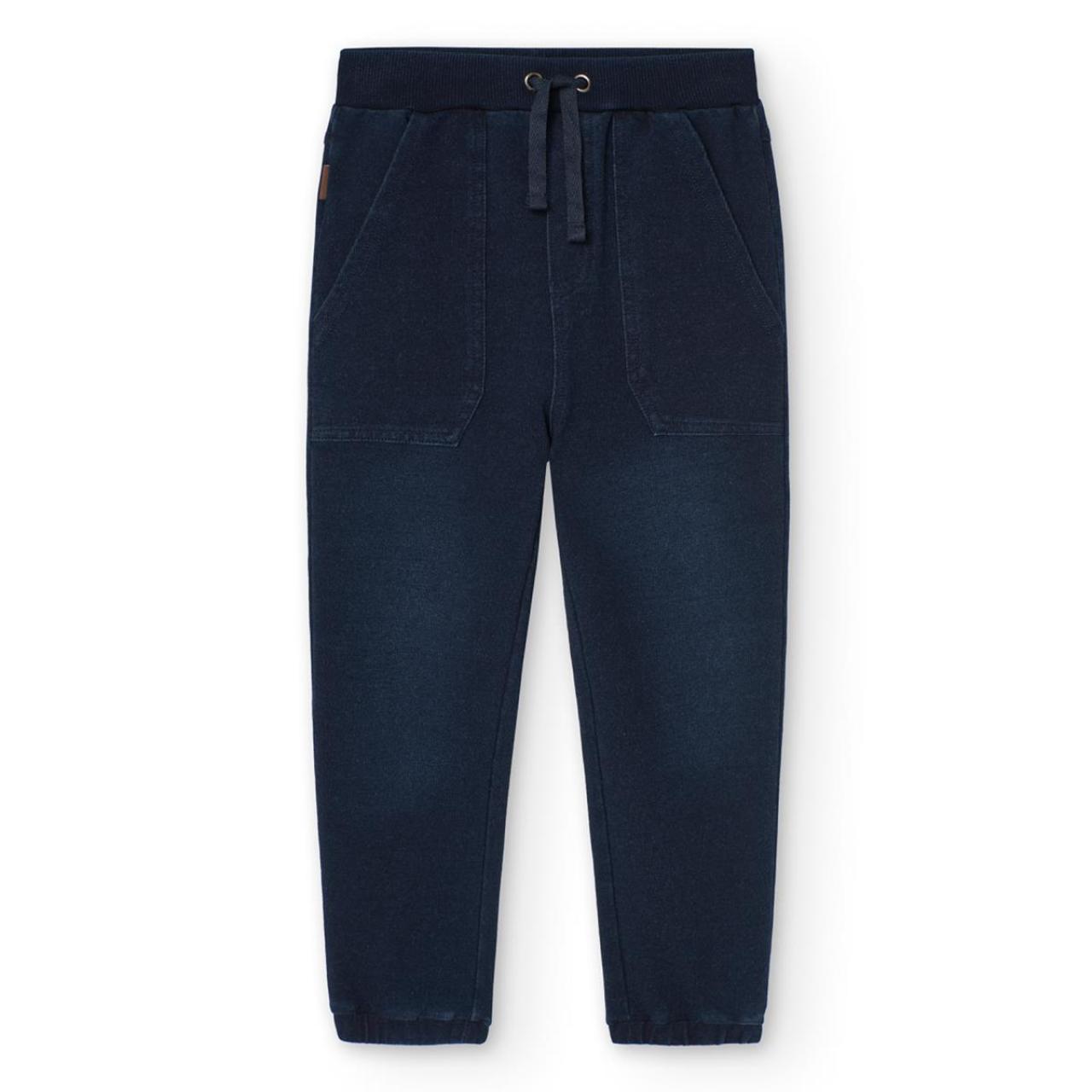 BOBOLI Παντελόνι φούτερ αγόρι Boboli-590644-DARKBLUE