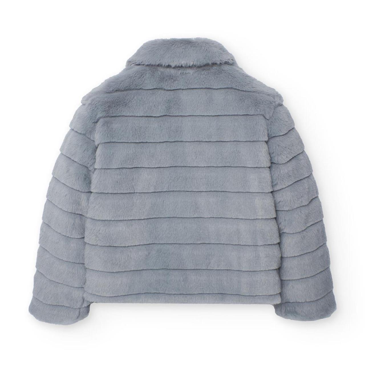 Γουνάκι κορίτσι Boboli-722090-8105-Grey φωτογραφία