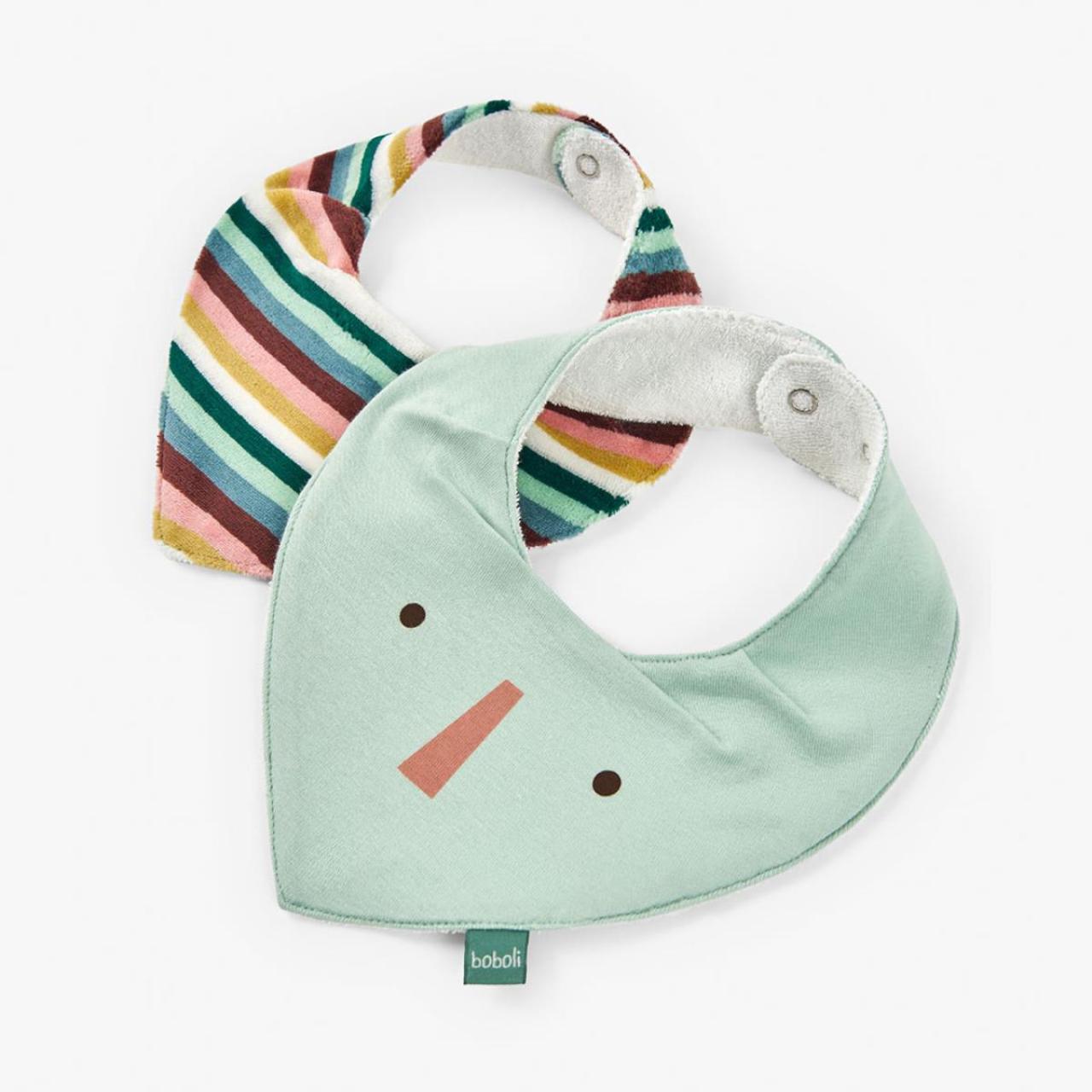 BOBOLI Σαλιάρες μπεμπέ 2 τεμ. unisex Boboli-142142-9697-Multicolor