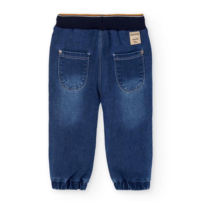 Παντελόνι τζιν αγόρι Boboli-302027-Darkblue