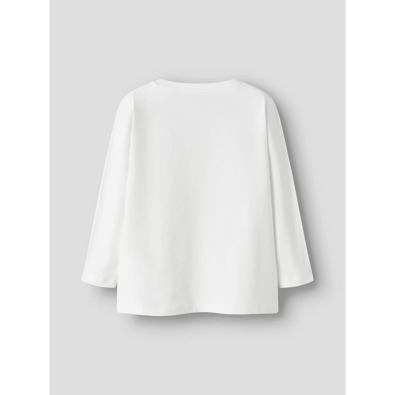 Μπλούζα μακό αγόρι name it-13224978-Bright White-organic cotton