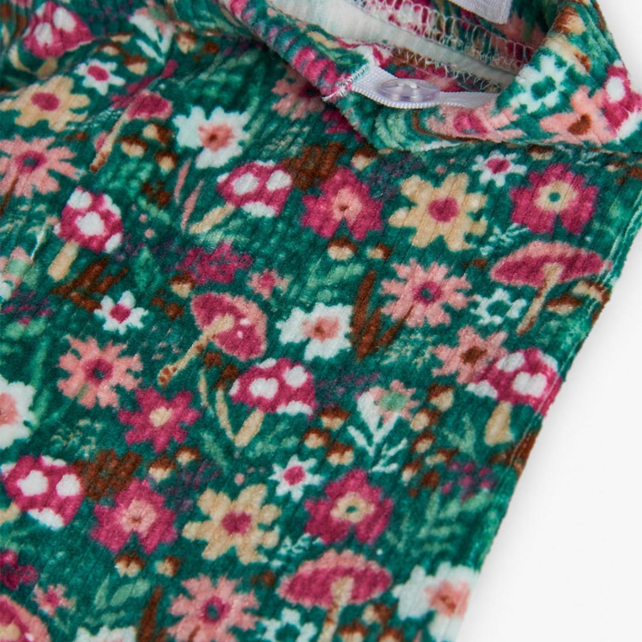 Κολάν βελουτέ κορίτσι Boboli-232029-9756-Green φωτογραφία