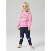 Σετ κολάν φούτερ κορίτσι name it-13243527-Pink Cosmos