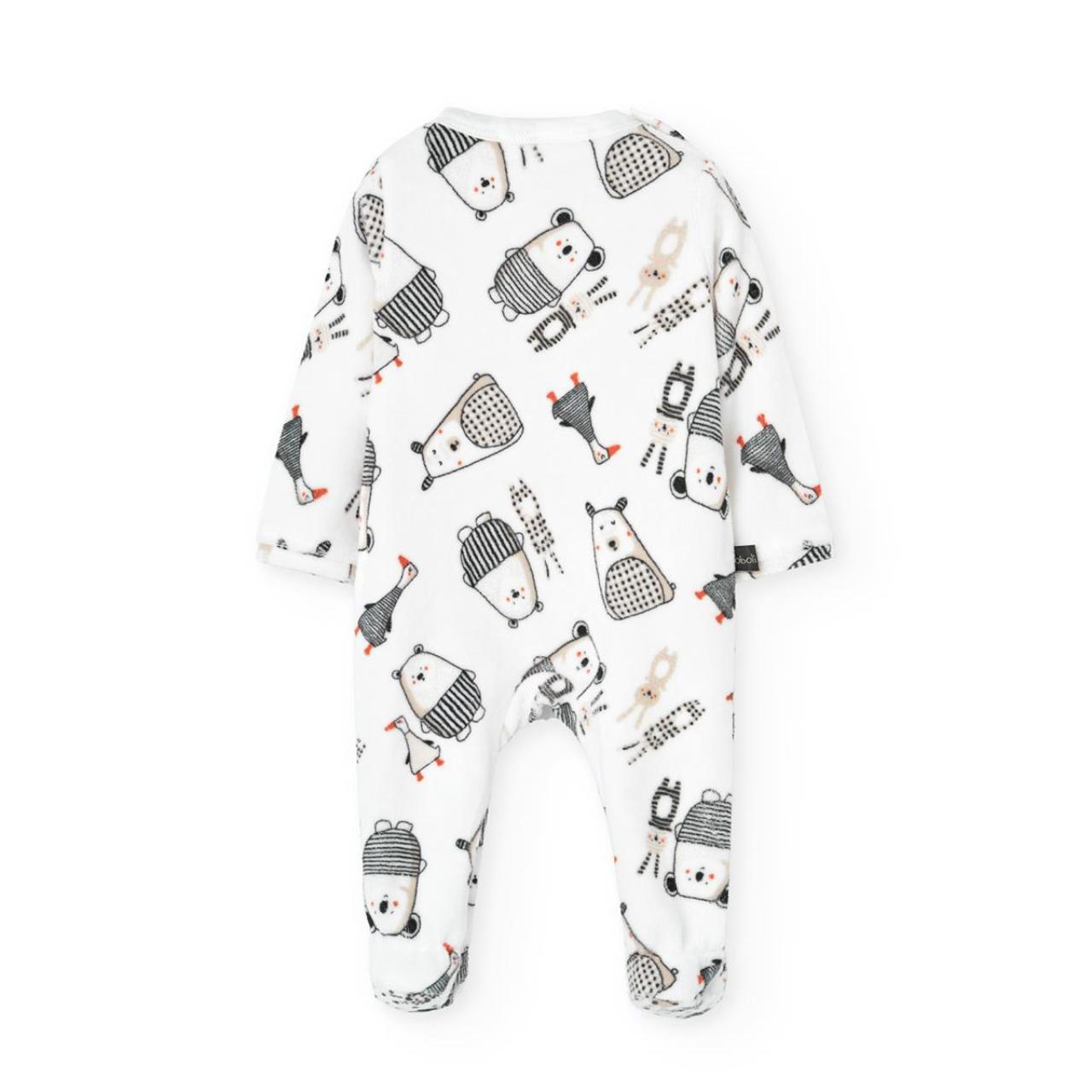 Φορμάκι βελουτέ unisex Boboli-122083-9689-White