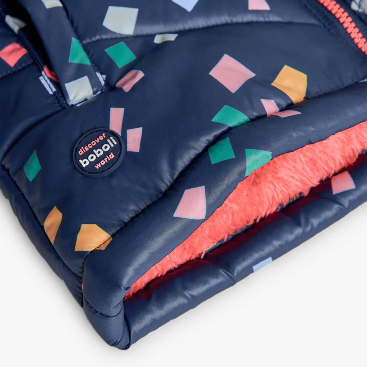 Μπουφάν κορίτσι Boboli-202206-9748-Navy