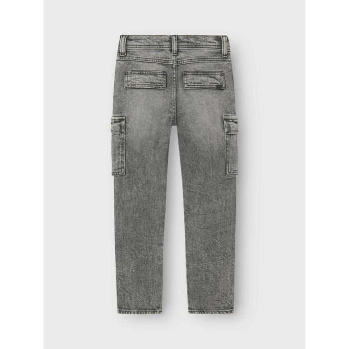 Παντελόνι τζιν cargo αγόρι name it-13237339-Medium Grey Denim