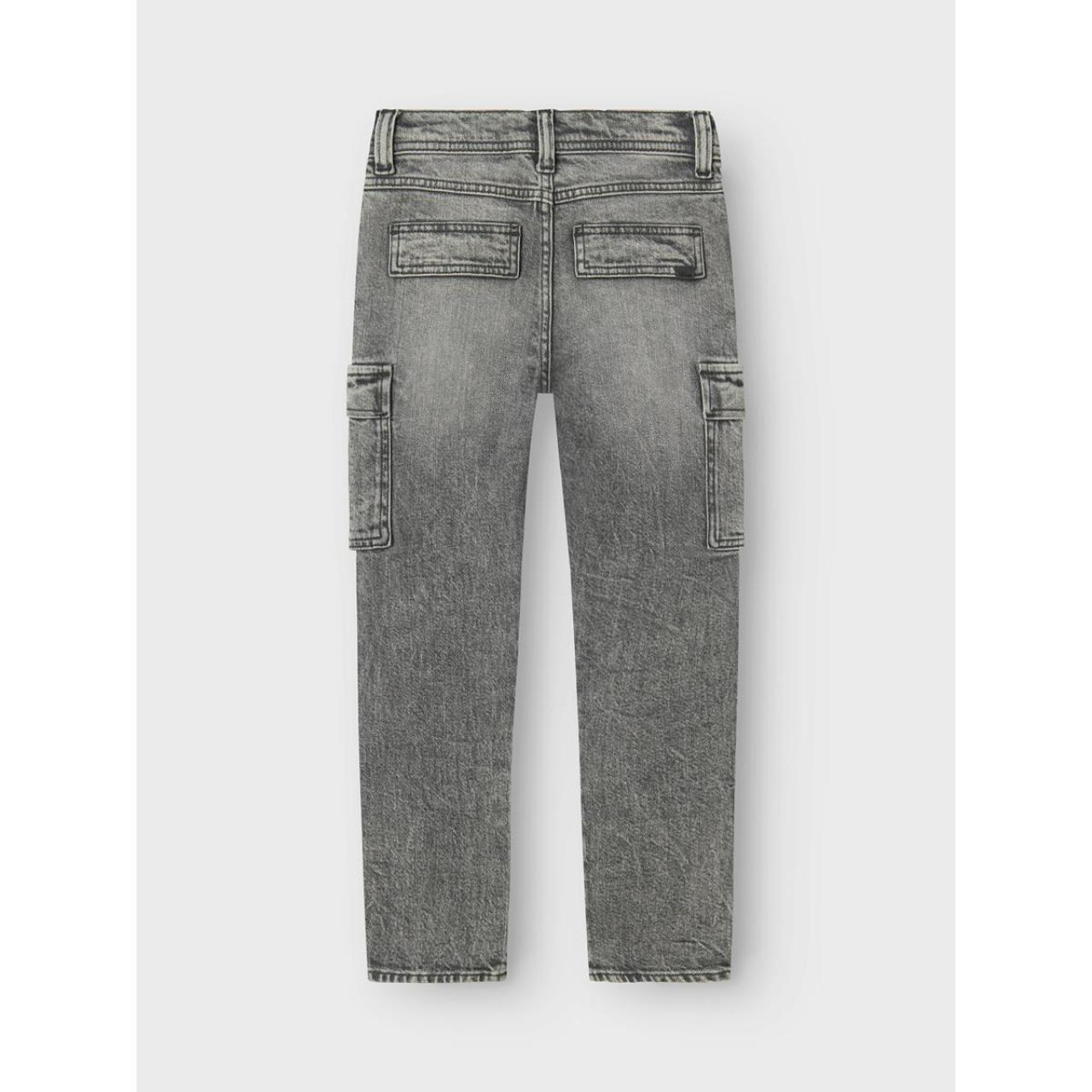 Παντελόνι τζιν cargo αγόρι name it-13237339-Medium Grey Denim φωτογραφία