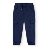 Παντελόνι cargo αγόρι Boboli-502030-2440-Navy