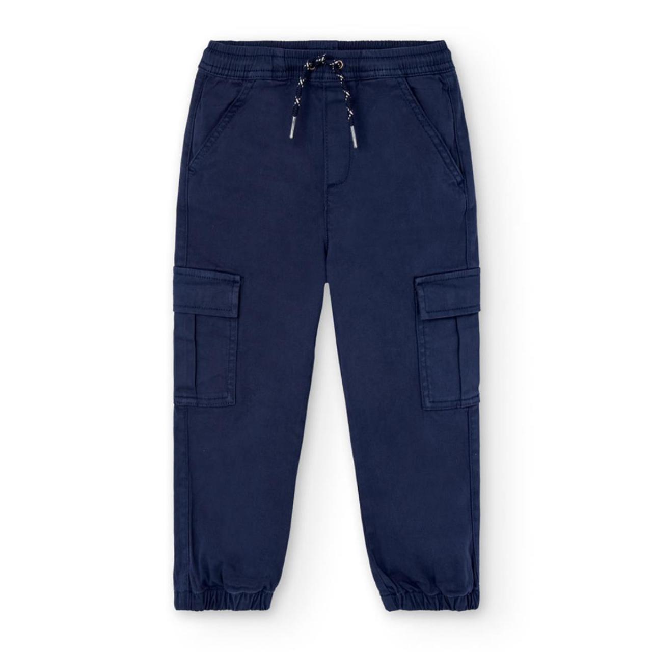 BOBOLI Παντελόνι cargo αγόρι Boboli-502030-2440-Navy