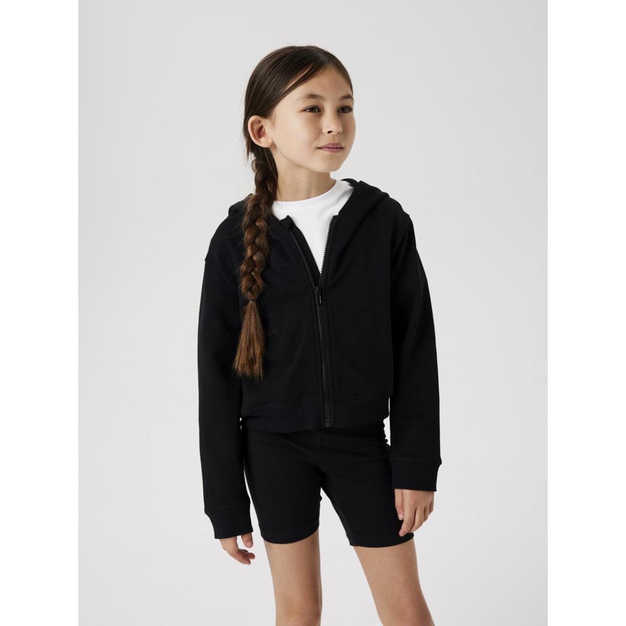 Ζακέτα φούτερ κορίτσι name it-13242507-Black φωτογραφία