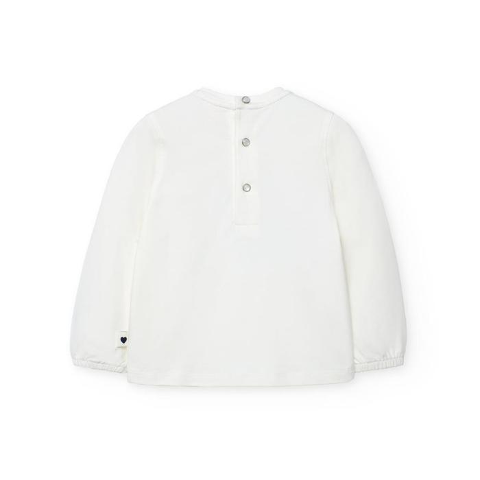 Μπλούζα μακό κορίτσι Boboli-702313-1111-White