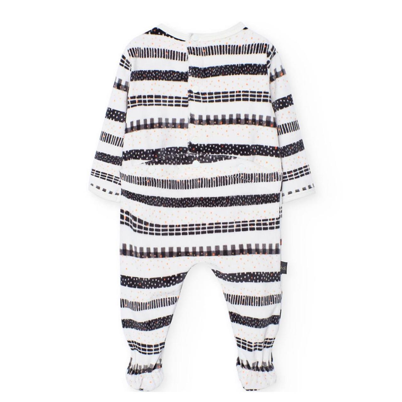 Φορμάκι βελουτέ unisex Boboli-122061-9690-White φωτογραφία