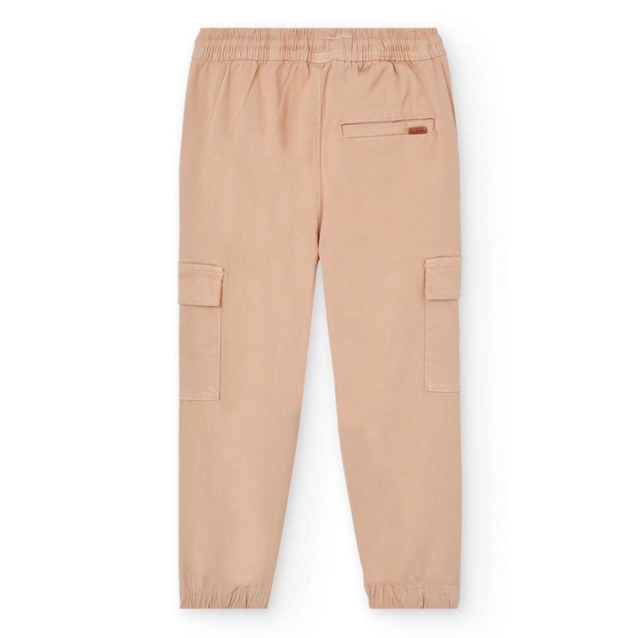Παντελόνι cargo αγόρι Boboli-502030-7443-Beige φωτογραφία