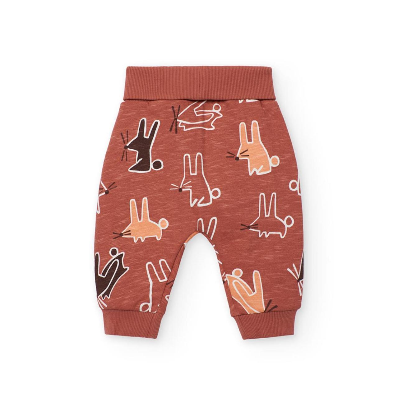 Σετ μπεμπέ φούτερ αγόρι Boboli-102148-1111-White φωτογραφία