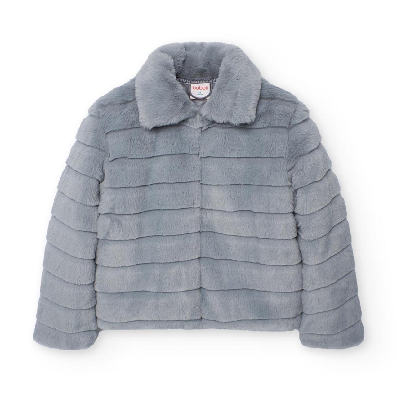 BOBOLI Γουνάκι κορίτσι Boboli-722090-8105-Grey