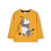 Μπλούζα μακό αγόρι Boboli-392082-1213-Yellow