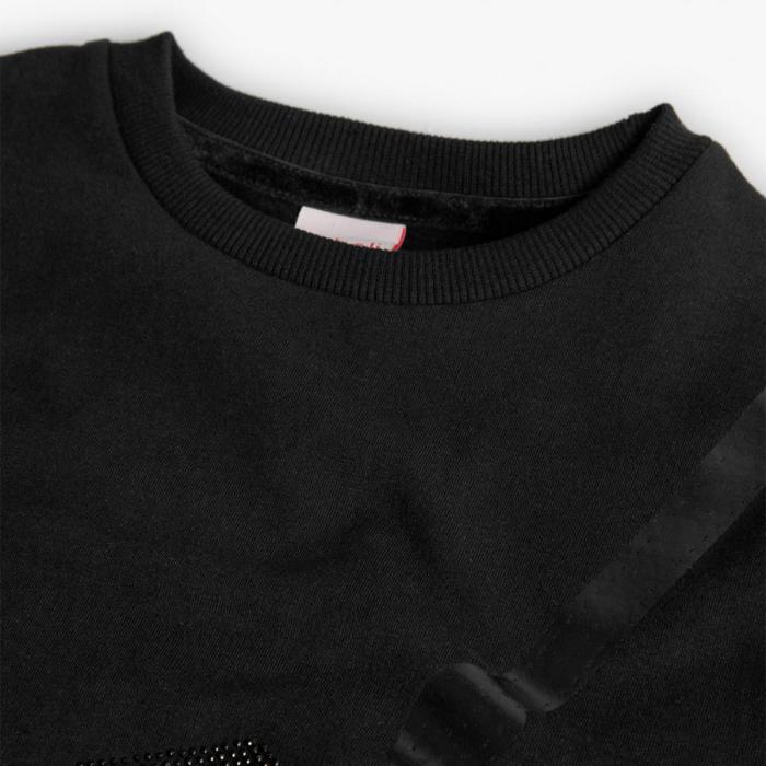 Φόρεμα φούτερ κορίτσι Boboli-402130-890-Black