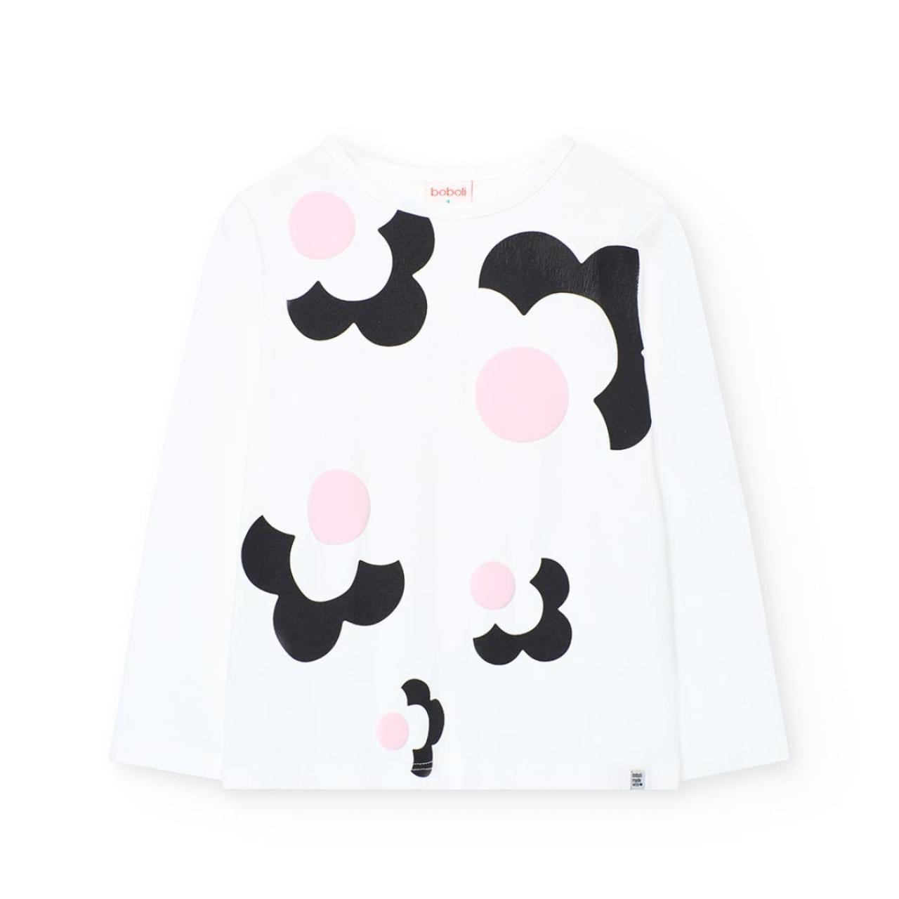 BOBOLI Μπλούζα μακό κορίτσι Boboli-402017-1111-White