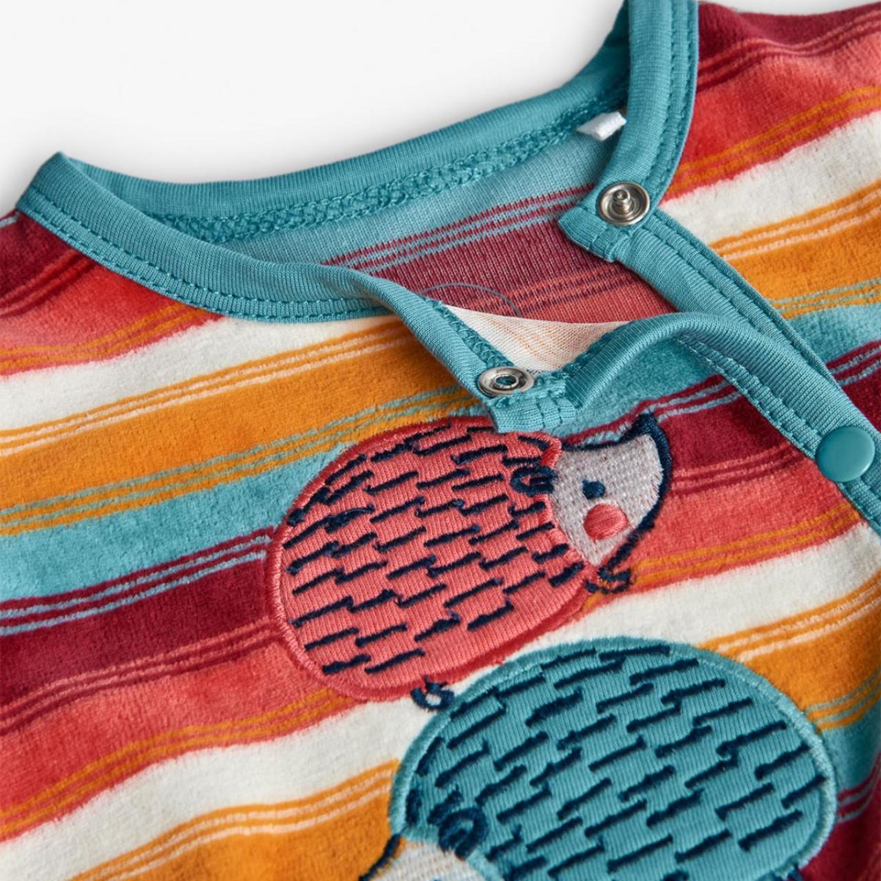 Φορμάκι βελουτέ unisex Boboli-132062-9695-Multicolor φωτογραφία