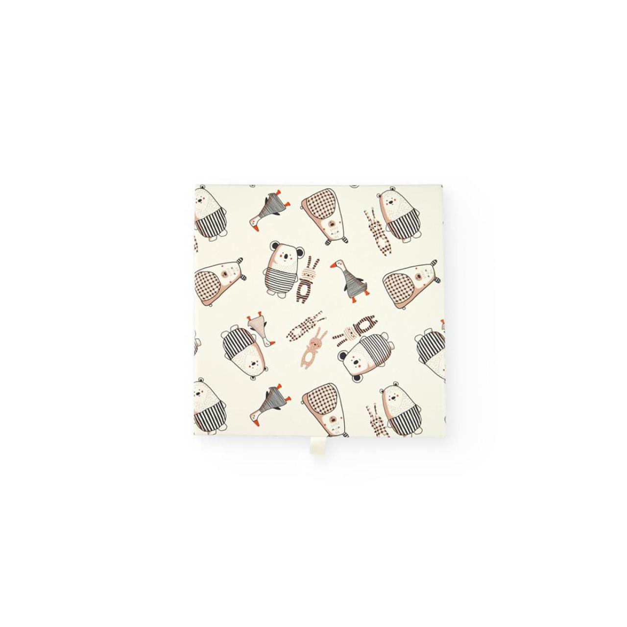 Σετ 3 τεμ. βελουτέ μπεμπέ unisex Boboli-122072-9689-Ecru