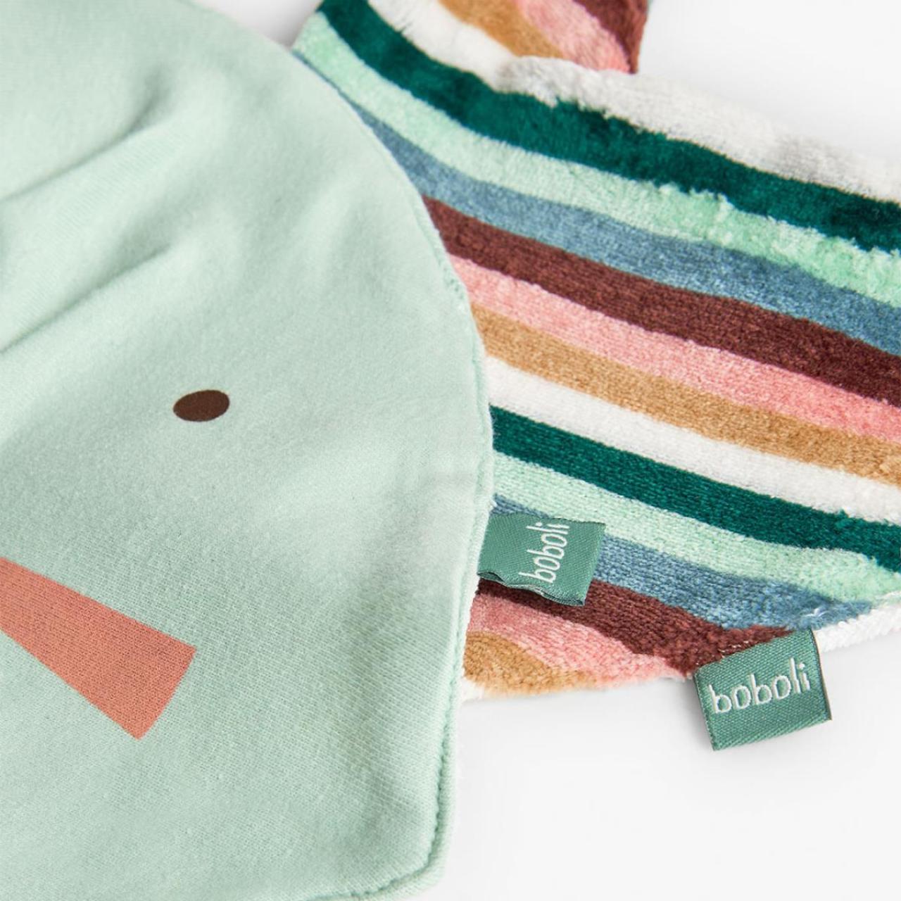 Σαλιάρες μπεμπέ 2 τεμ. unisex Boboli-142142-9697-Multicolor φωτογραφία