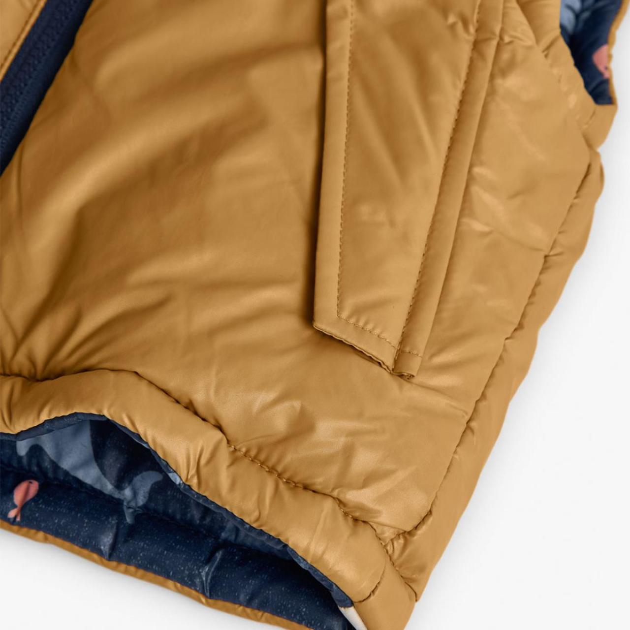 Μπουφάν αμάνικο διπλής όψης αγόρι Boboli-302162-1225-Navy φωτογραφία