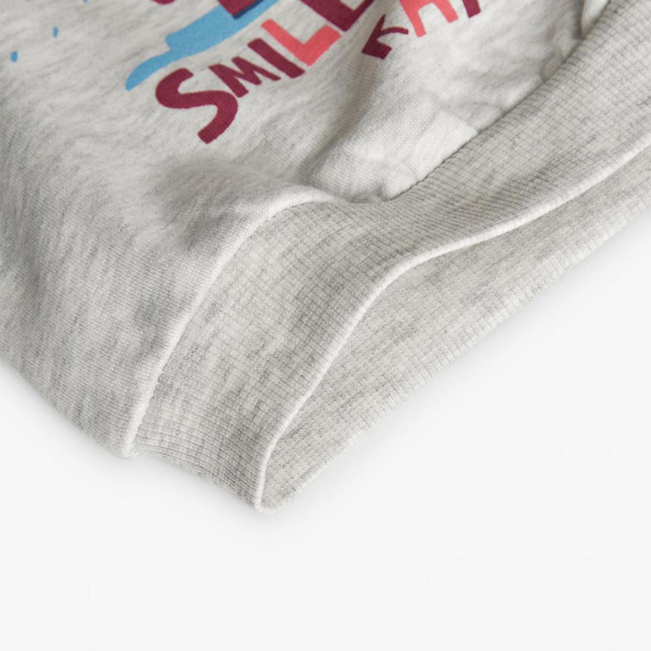 Σετ φόρμα φούτερ κορίτσι Boboli-242110-7359-Grey φωτογραφία