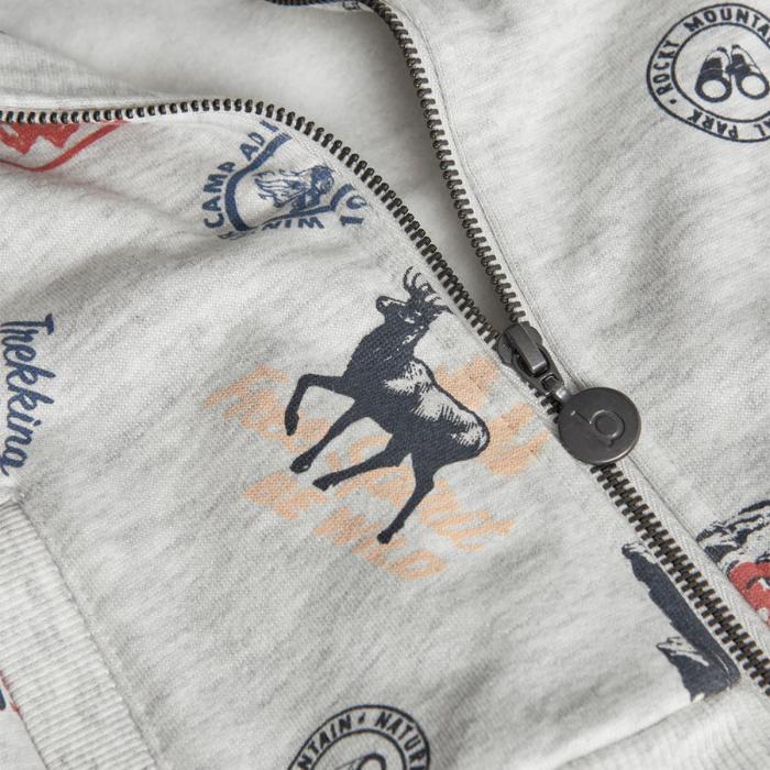 Ζακέτα φούτερ αγόρι Boboli-312107-9722-Grey