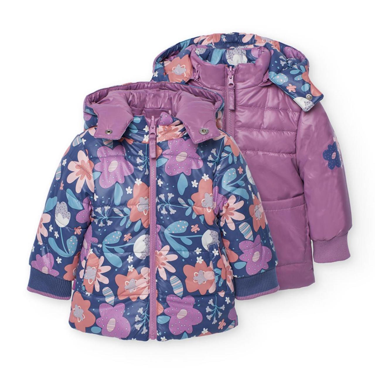 BOBOLI Μπουφάν διπλής όψης κορίτσι Boboli-222185-9753-Purple