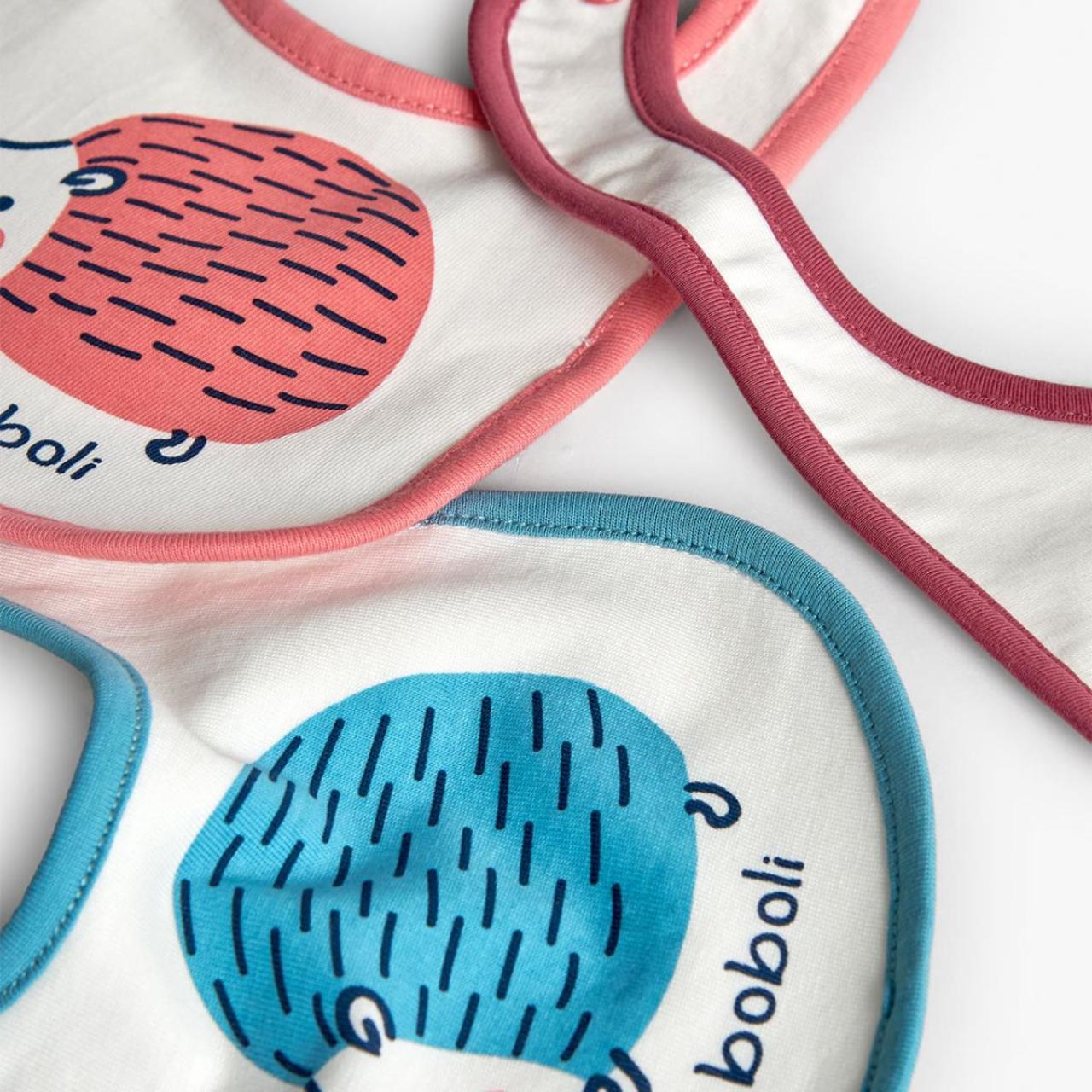 Σαλιάρες μπεμπέ 4 τεμ. unisex Boboli-132130-1111-White φωτογραφία