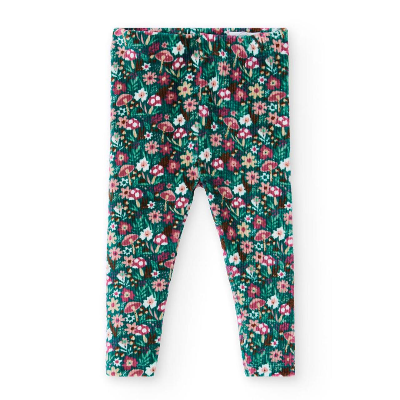 BOBOLI Κολάν βελουτέ κορίτσι Boboli-232029-9756-Green