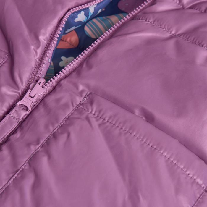 Μπουφάν διπλής όψης κορίτσι Boboli-222185-9753-Purple