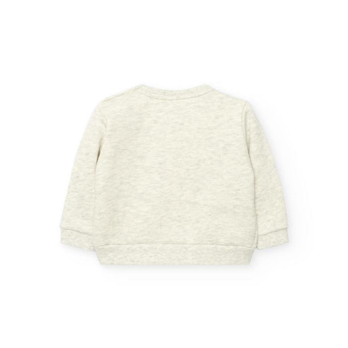 Σετ μπεμπέ φούτερ αγόρι Boboli-102115-7359-Grey